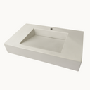 Ramp Integrated Concrete Sink – 18" Basin