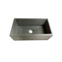 Farmhouse Apron Concrete Sink – 30" Single Bowl