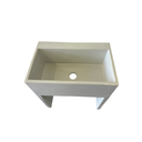 Farmhouse Apron Concrete Sink – 30" Single Bowl