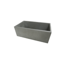 Farmhouse Apron Concrete Sink – 30" Single Bowl