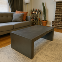 Concrete Coffee Table Waterfall Style