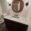 Ramp Integrated Concrete Sink – 18" Basin