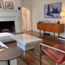 Concrete Coffee Table Rectangle— Pedestal Style