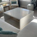 Concrete Coffee Table Waterfall Style