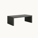 Concrete Coffee Table Waterfall Style