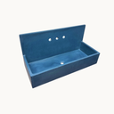 Hawking Wall-Mounted Concrete Sink – 36" with Integrated Backsplash