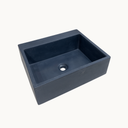 Curie Concrete Vessel Sink with Deck Mount 4 SIZES