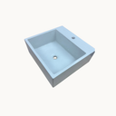 Curie Concrete Vessel Sink with Deck Mount 4 SIZES