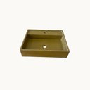 Newton Concrete vessel sink- with deck mount