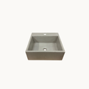 Curie Concrete Vessel Sink with Deck Mount 4 SIZES