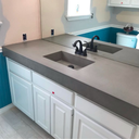 Rectangle Integrated Concrete Sink – 20" Basin
