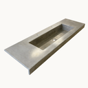 Trough Integrated Concrete Sink – 44" Basin