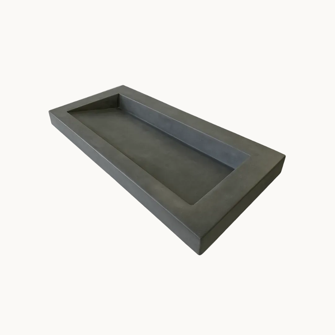 Ramp Integrated Concrete Sink – 40
